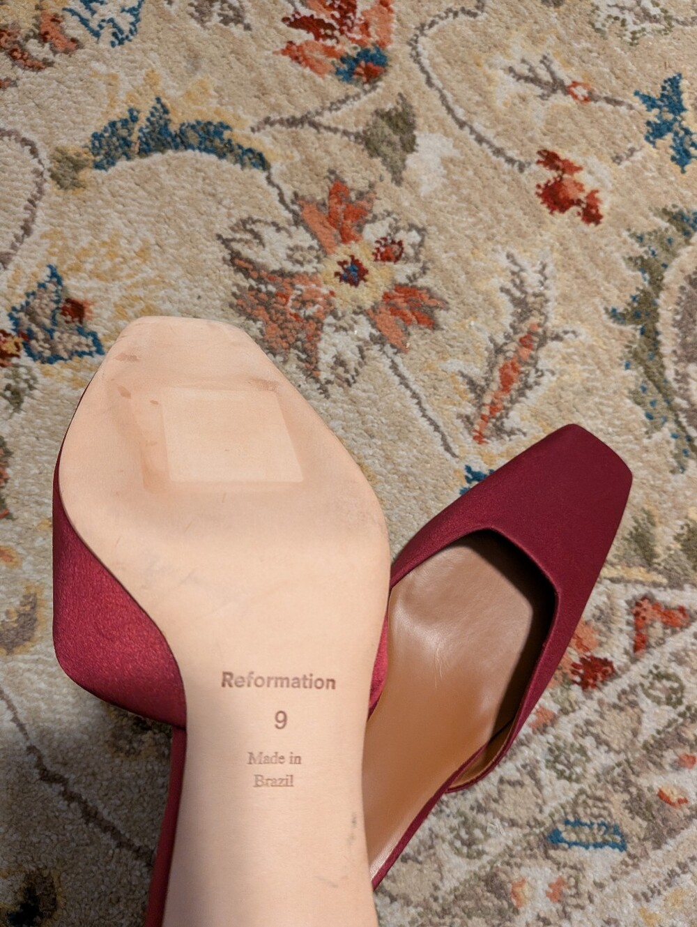 Reformation Daniela Kitten Mules Clogs - Picture 12 of 12